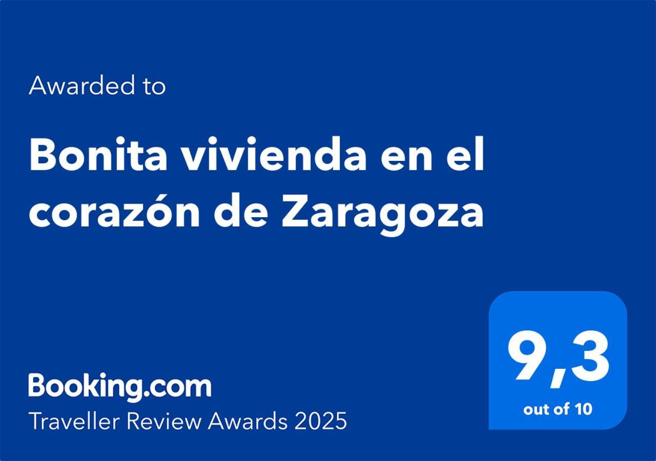 Apartamento Bonita vivienda en el corazón de Zaragoza Exterior foto